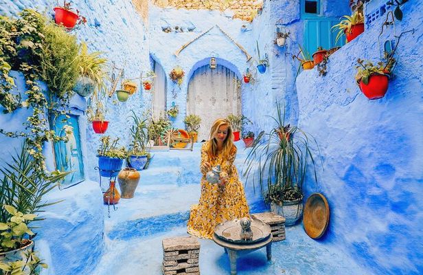 Blue City Tour from Marrakech: Private 4-Day Luxury Tour to Chefchaouen