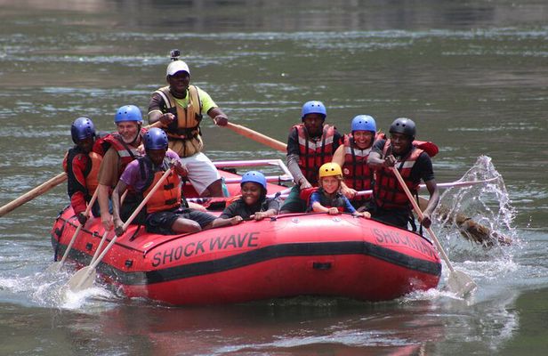 Family with Kids, Zambezi River Whitewater Rafting