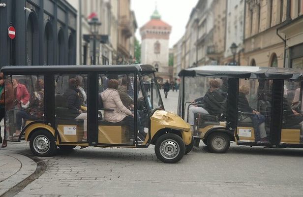 Krakow: Old Town, Jewish Kazimierz and Ghetto Sightseeing by Electric Golf Cart