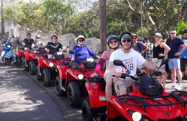 Half Day 2 Ride 1 ATV Nassau Tour w/Beach Stop+Free Port Pickup