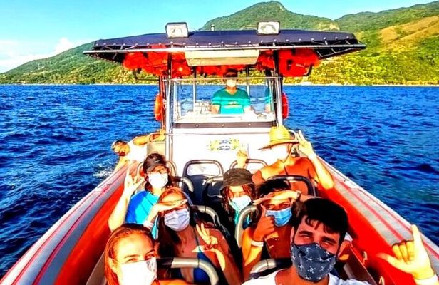 Superboat ride to Indaiaúba and Bonete beaches
