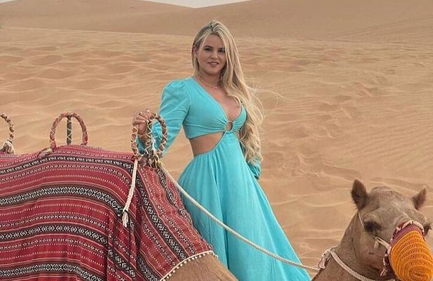 Private Evening Desert Safari: Sandboarding Camel Ride BBQ Dinner