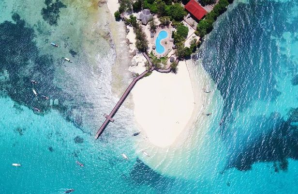 Prison Island; Stone Town Tour; Secret Garden; Kuza Cave; Paje Beach; The Rock