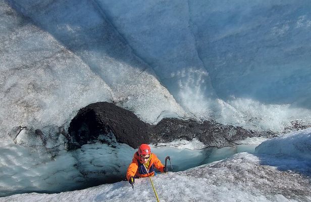 Small-Group Ice Climbing and Glacier Hiking in Solheimajokull