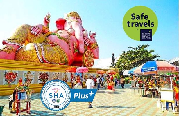 World's biggest Ganesha & Temple of Upside down BAT