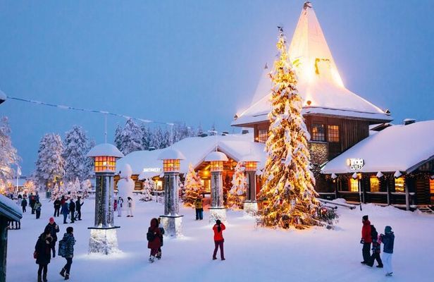SANTA VILLAGE and the arctic circle