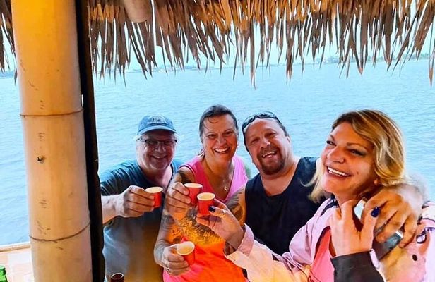 Tiki Boat Sunset Cruise Tour