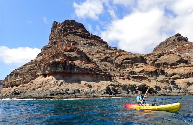 Kayak & Snorkeling Tour in Caves in Mogan