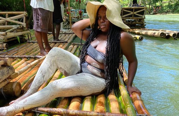 Private Montego Bay Bamboo Rafting with Limestone Foot Massage