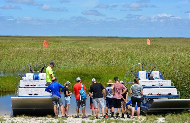60 Minute Small Group Semi Private Everglades River Of Grass Airboat Charter