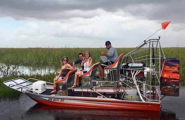60 Minute Small Group Semi Private Everglades River Of Grass Airboat Charter