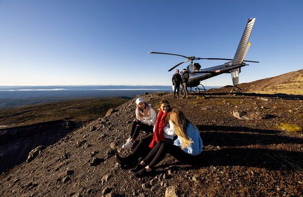 Mount Tarawera Volcanic Adventure by Helicopter