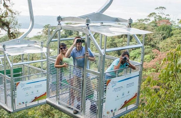 Arenal Volcano Skytram & Baldi Hot Springs Private Tour from San Jose