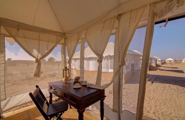 Luxury Camping in the Desert