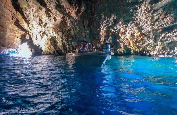 Blue Cave Kotor, Mamula and Lady of the Rock 3 Hours Ticket Tour