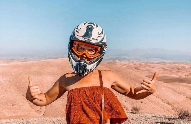 Agafay Desert Adventure: Quad & Camel Half Day Trip