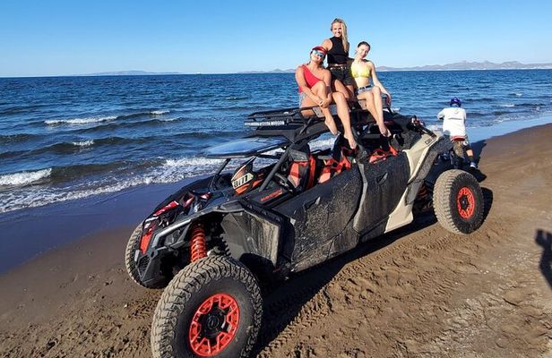 UTV Off-roading + sandboarding Adventure at the Dunes