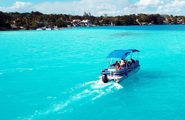 BACALAR Seven Color Lagoon Boat Excursion from Costa Maya