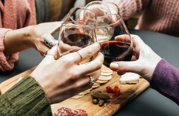 Wine Tasting with Cheese, Charcuterie, and Dessert