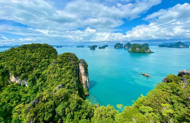 Hong Islands Day Tour and 360 Viewpoint by Longtail Boat From Krabi