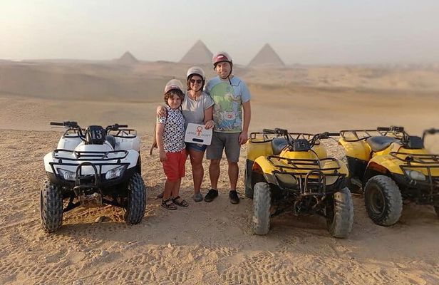Half Day Tour To Giza Pyramids And 1 Hour Quad Bike At The Desert