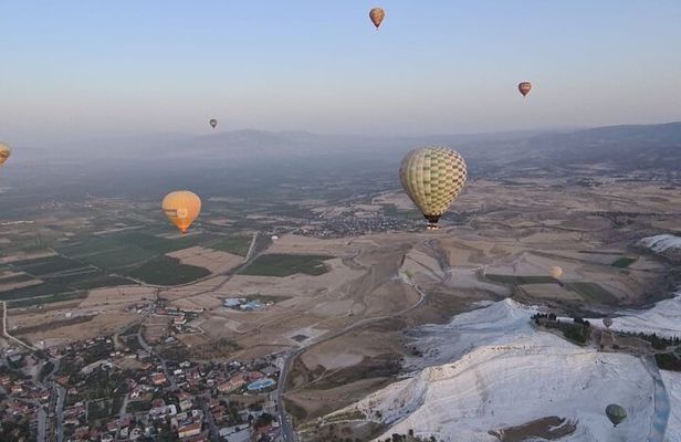 Pamukkale Sunrise Balloon Tour From/To Kusadasi