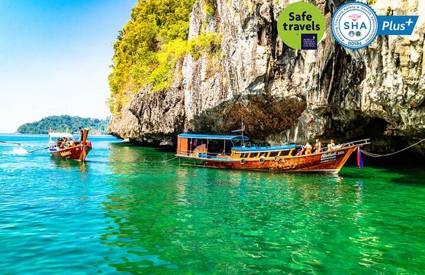 Lanta 4 Islands + Emerald Cave Snorkeling Tour