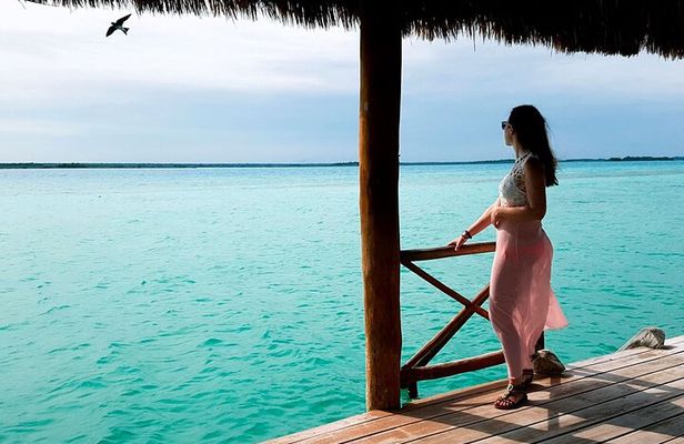 Bacalar Tour with Cenote Azul and Kayacs from Cancun