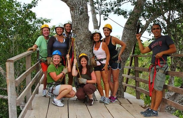ATV (Shared) Cenote & Zipline In The Amazing Riviera Maya
