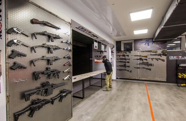 Shooting Range: Best value shooting package with hotel pickup