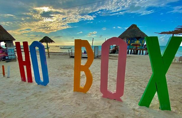 Exploring Holbox: Golf Cart Adventure from Cancun