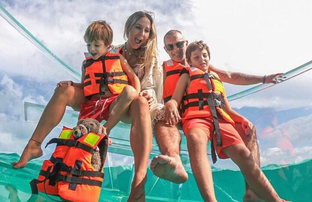 Private VIP tour of everything in Cabo's original clear boat!