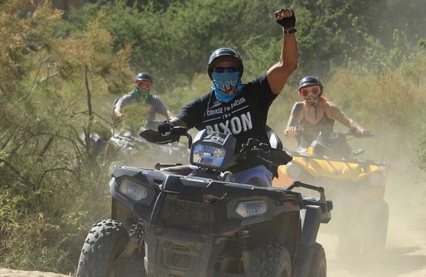 Cabo Dual Adventure: ATV Thrill + Camel Ride Bliss