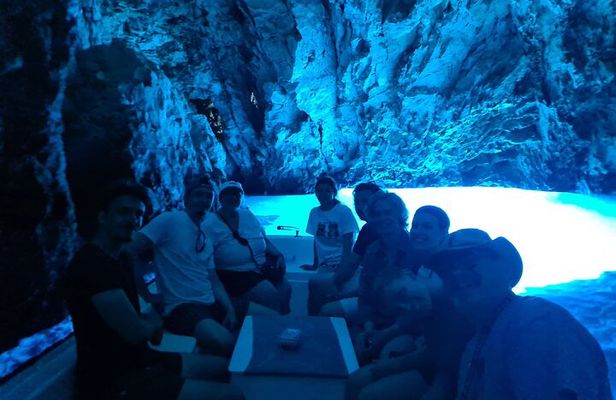 Magical Blue Cave and Hvar Tour from Split and Brac