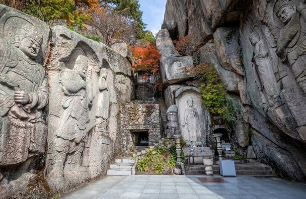 Temple Tour : Byeongpungam Seokbulsa Temple [Hiking+Cable car]