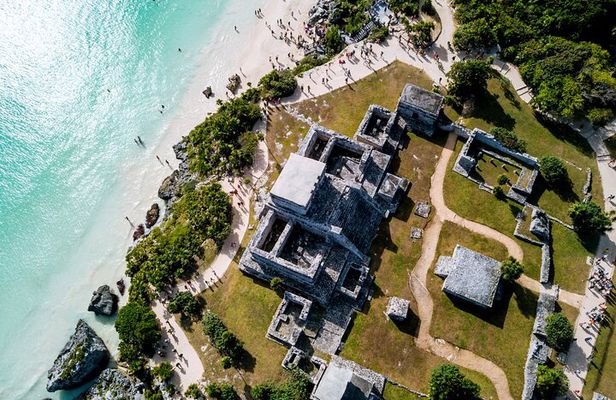 Discover Tulum, Coba, a Cenote and Playa del Carmen from Cancun