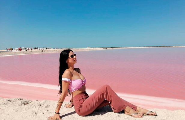 Natural Pink Lake Tour in Las Coloradas from Playa del Carmen