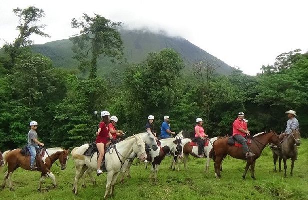 Horseback Riding to Arenal Volcano with Hot Springs