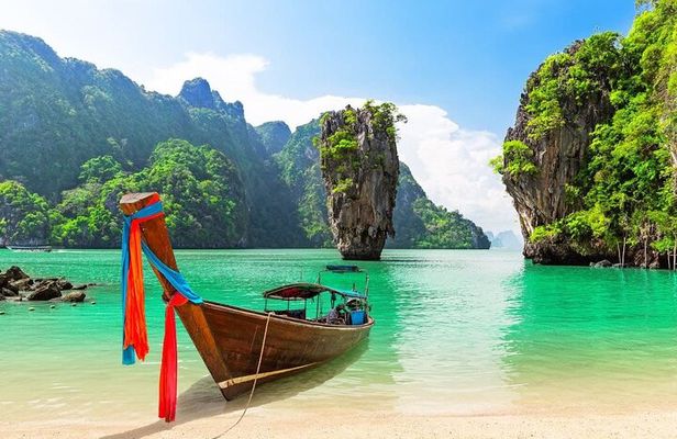 Phuket: James Bond Island + Canoe Longtail Small Group Boat Tour