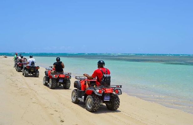 4 Wheel ATV Tour at Amber cove &Taino Bay in Puerto Plata