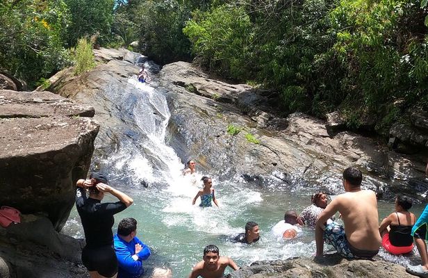 El Yunque Waterslide and Waterfall Tour with Food and Photos
