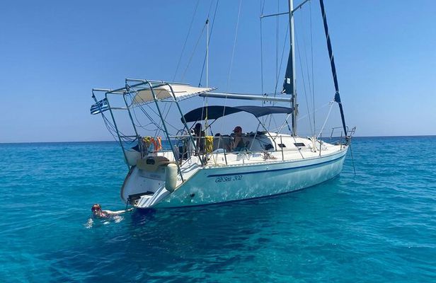 Daytour Sailboat with Lunch/drinks in Lindos area