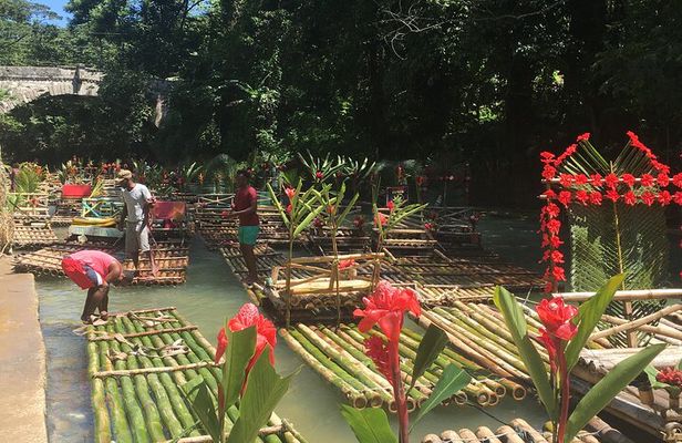 Private River Rafting with Limestone Massage & ATV at Montego Bay