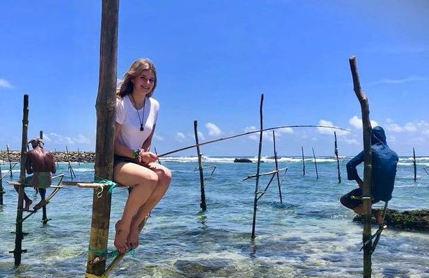 Galle Day Trip with River Safari, Sea Turtle & Stilt Fishermen