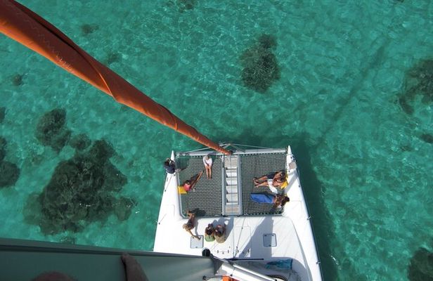 Catamaran to Ile aux Cerfs from Pointe Jerome with transfer