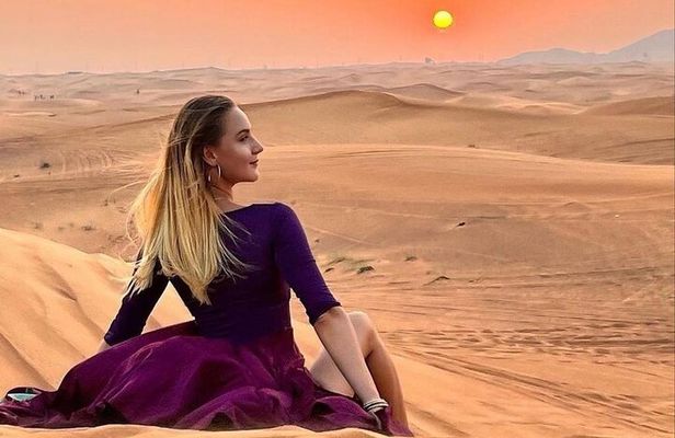 Private Morning Desert Safari: Camel Ride, Sandboarding Adventure