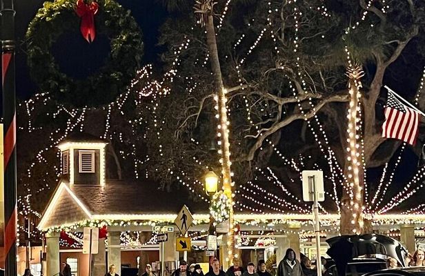 Nights of Lights Private Golf Cart Tour for up to 5 people!