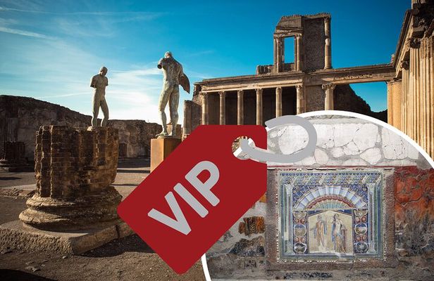 Discovering Pompeii and Herculaneum - VIP Tour with Lunch