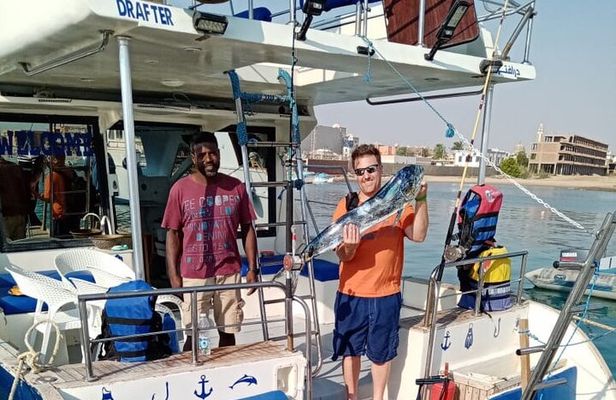 Fishing Over Night Private Boat Trip Professional equipment, dinner - Hurghada