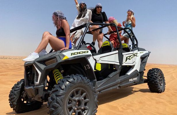 Evening Desert Safari with Dune Buggy Ride& BBQ Dinner–Shared Car